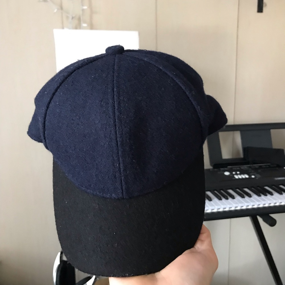 Wool blend Cap